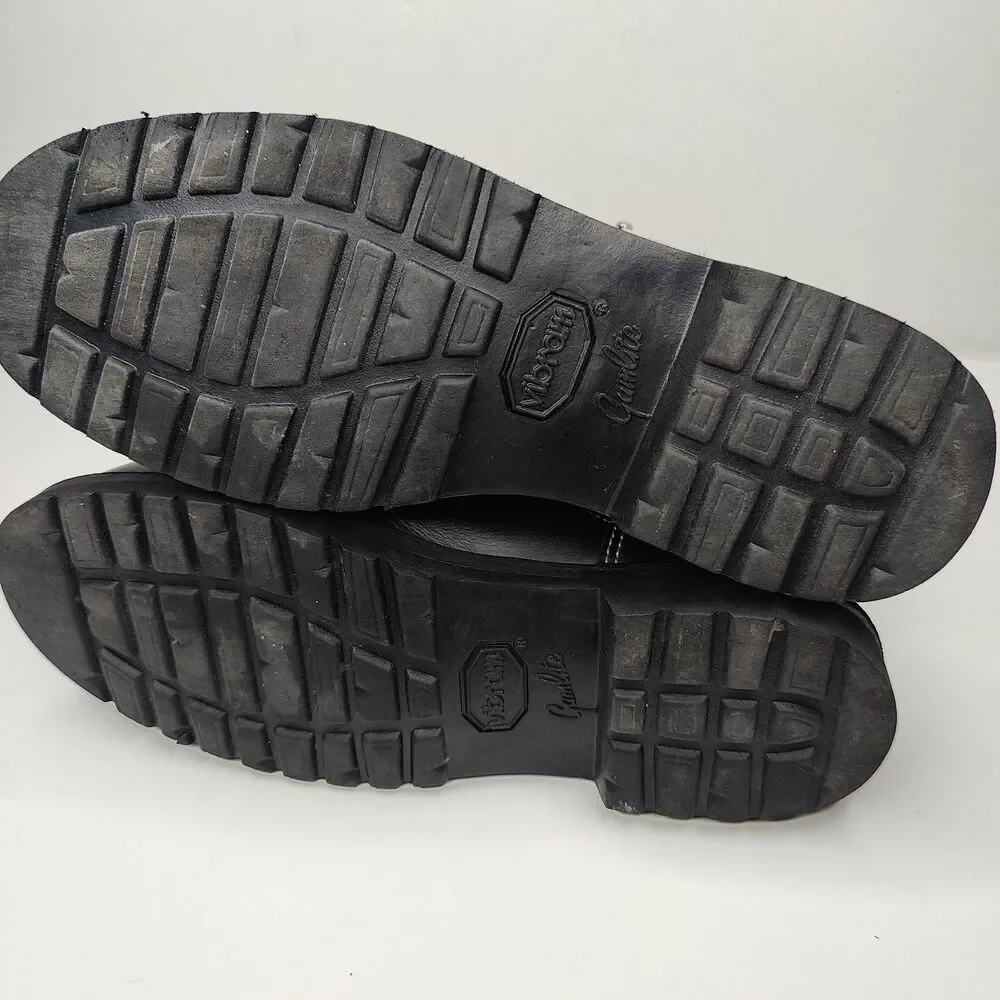 Danner Bull Run 105 Black Mountain Boots Size 10 EE Made In USA Vibram